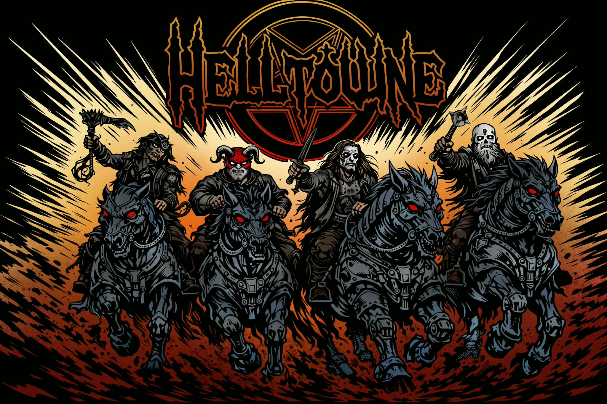 Helltowne Full color